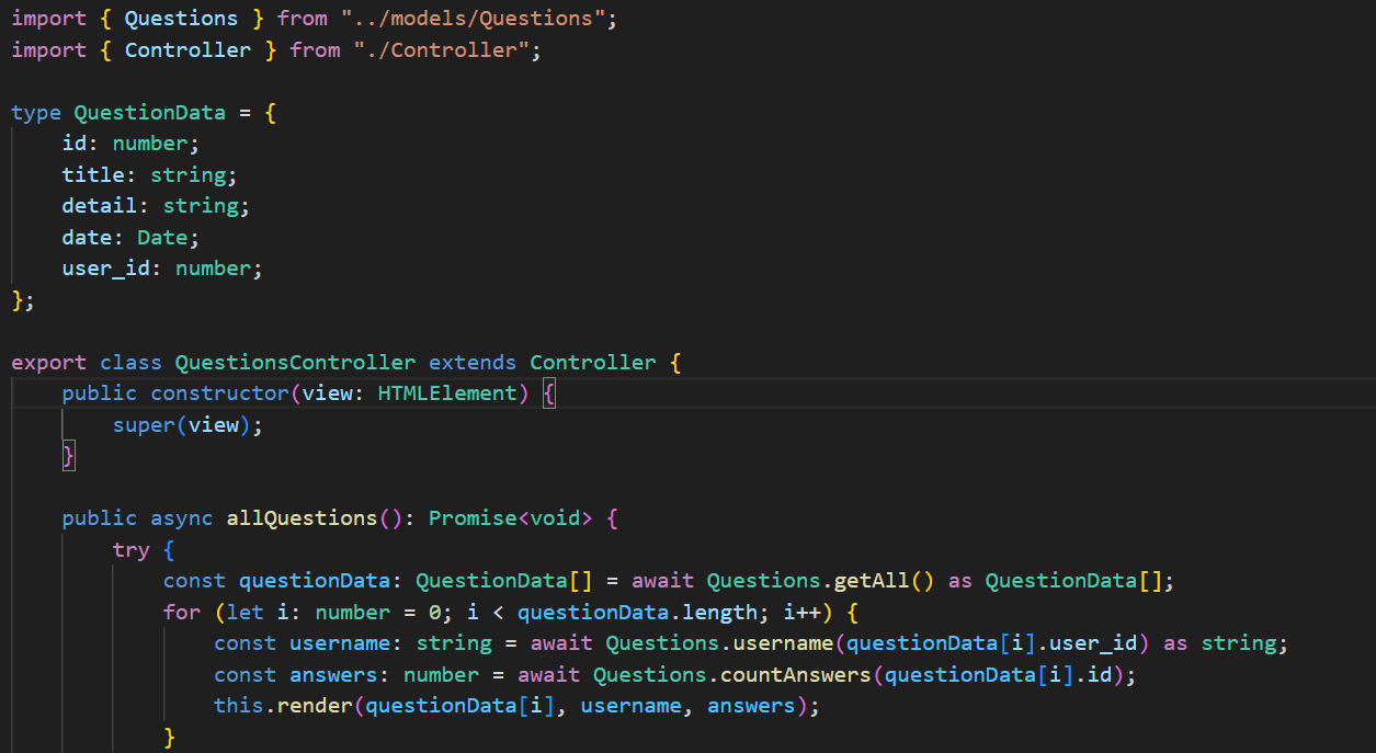 Code na aanpassingen