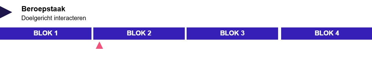 Evaluatievoortgang - Doelgericht Interacteren